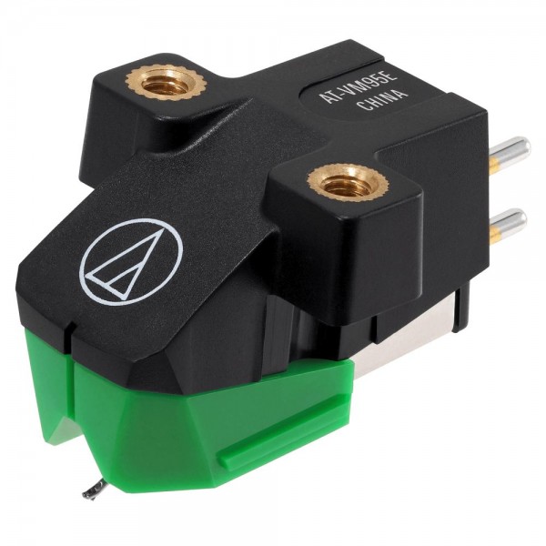 Audio Technica AT-VM95E Moving-Magnet Cartridge | High-Output MM Stylus (0.3 × 0.7 mil)