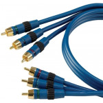 ACOUSTIC RESEARCH PERFORMANCE SERIES COMPONENT VIDEO CABLE - 12FEET - BLUE