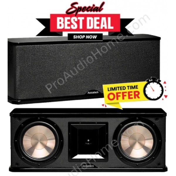 Deal-of-the-Week BIC America Acoustech PL28ii 225W Center Speaker