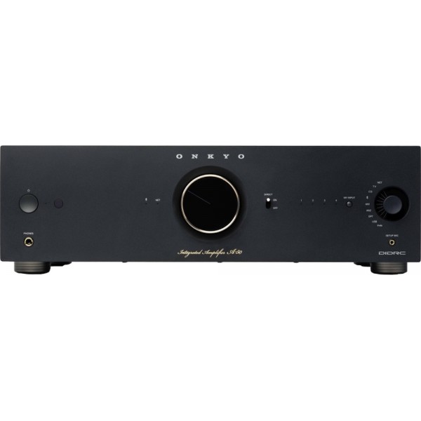 Onkyo Icon A-50 2-Channel Network Integrated Amplifier – 140 W/8Ω (180 W/4Ω) Class-AB, Hi-Res DAC, Dirac Live®, Phono MM/MC & Streaming Onkyo Icon A-50 2-Channel Network Integrated Amplifier – 140 W/8Ω (180 W/4Ω) Class-AB, Hi-Res DAC, Dirac Live®, Phono MM/MC & Streaming