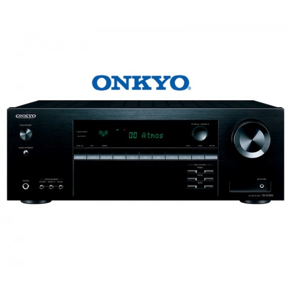 Onkyo TX-SR393 5.2 Channel AV Receiver with Dolby Atmos®, DTS:X™, and Bluetooth – High-Performance Home Theater Amplifier Onkyo TX-SR393 5.2 Channel AV Receiver with Dolby Atmos®, DTS:X™, and Bluetooth – High-Performance Home Theater Amplifier