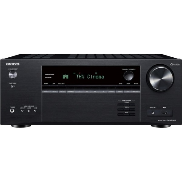 Onkyo TX-NR6100 7.2-Channel THX® Certified Network AV Receiver – 8K/4K HDMI 2.1, Dolby Atmos®, DTS:X™, Multi-Zone Streaming