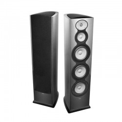Revel F328Be PerformaBe 3-Way Triple 8″ Floorstanding Speaker – Beryllium Tweeter, DCC Aluminum Drivers
