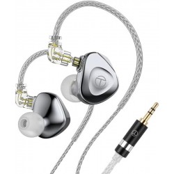 TRN BA15 – 15-Driver Balanced Armature HiFi IEM (Over-Ear Fit, Detachable Cable)