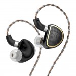 TRN XuanWu – Hybrid 10 mm Square Planar + BA Driver HiFi IEM (Ear-hook fit, Detachable Cable, No Mic)