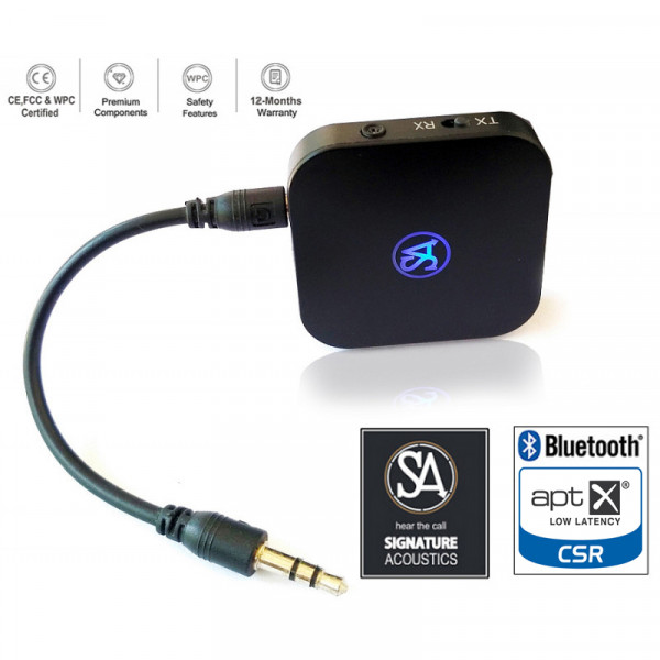 Signature Acoustics Robin Bluetooth 4.1 Transmitter and Receiver