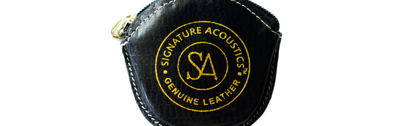 Making of Signature Acoustics Leather Case