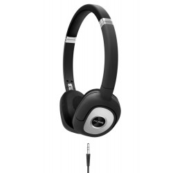 Koss SP330 On Ear Dynamic Headphones Black with Silver Accents