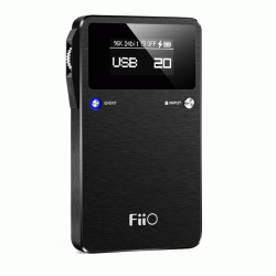 FiiO E17K Portable Headphone Amplifier and USB DAC (Alpen 2) - Black